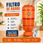 Filtro de Barro com Vela, Boia e Torneira