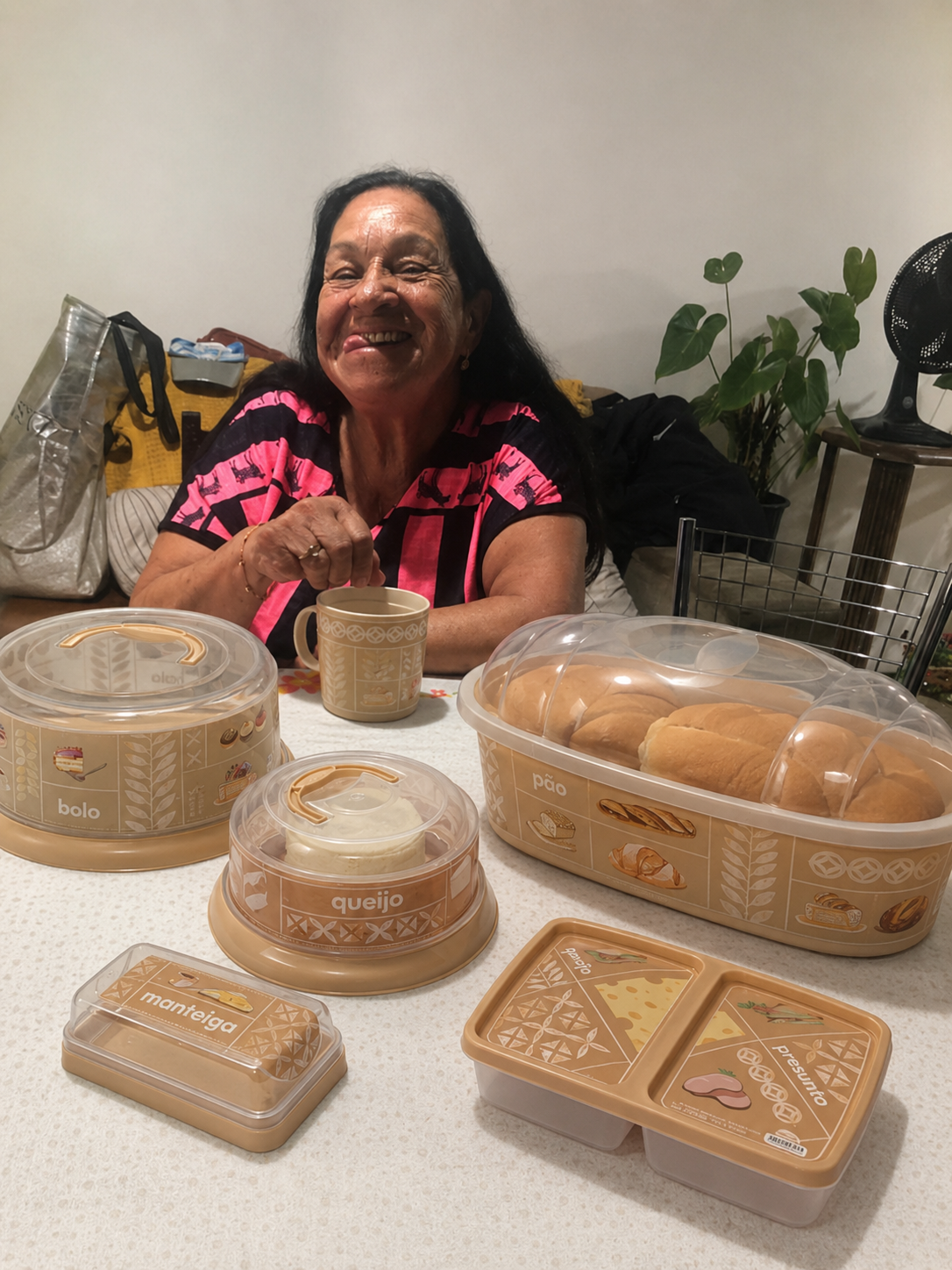 Kit de café da manhã mesa posta